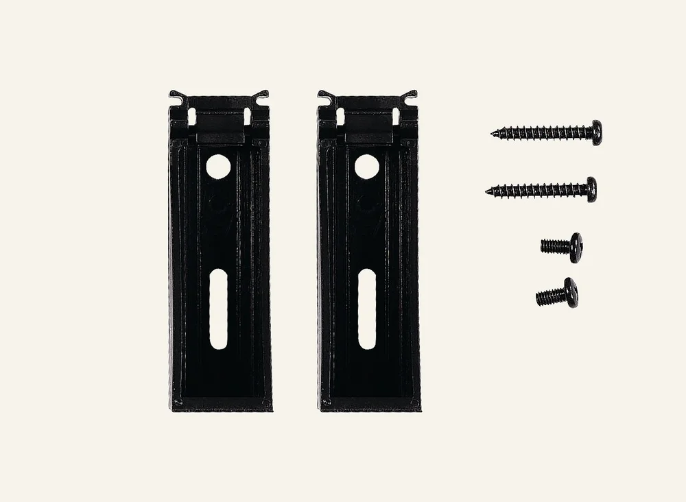 Brakett 2 stk svart – 7 cm v:1205208 Brakett 2 stk svart – 7 cm v:1205208