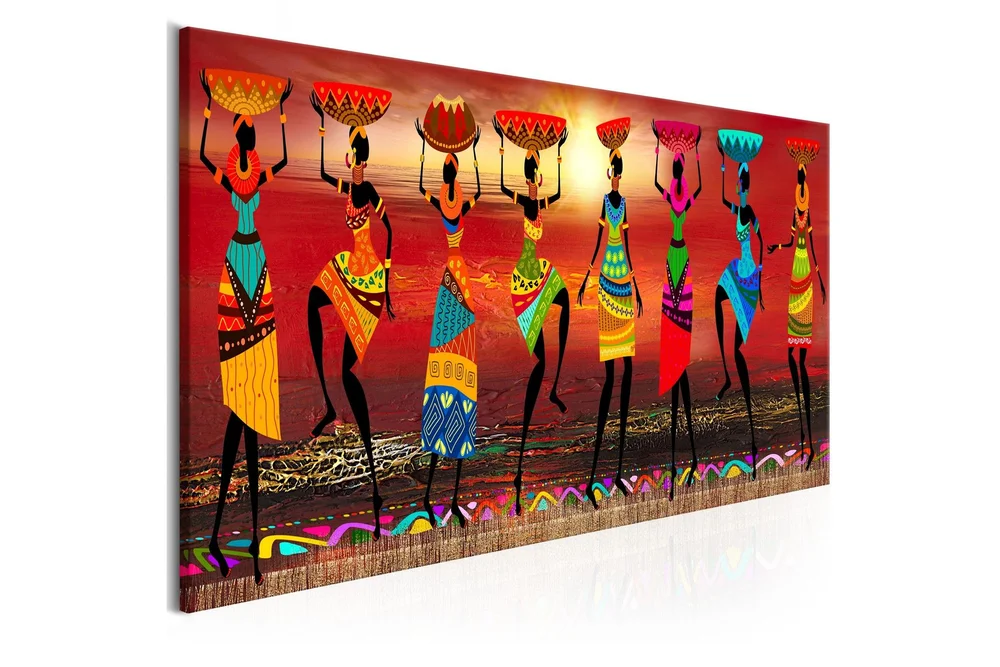 Tavla African Women Dancing VALUE_MISSING_3 135x45 v:7217136