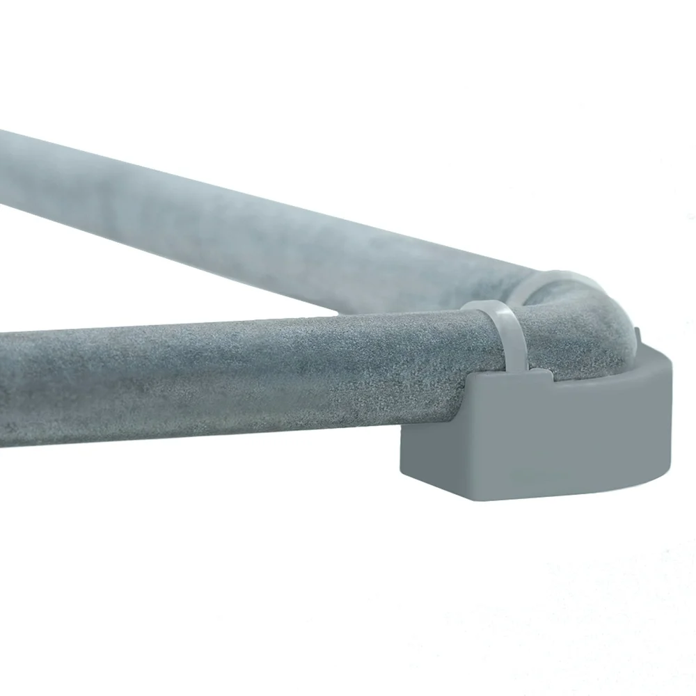 Classic/ High Tech Gulvbeskyttere 4-pk, Sort v:6742494