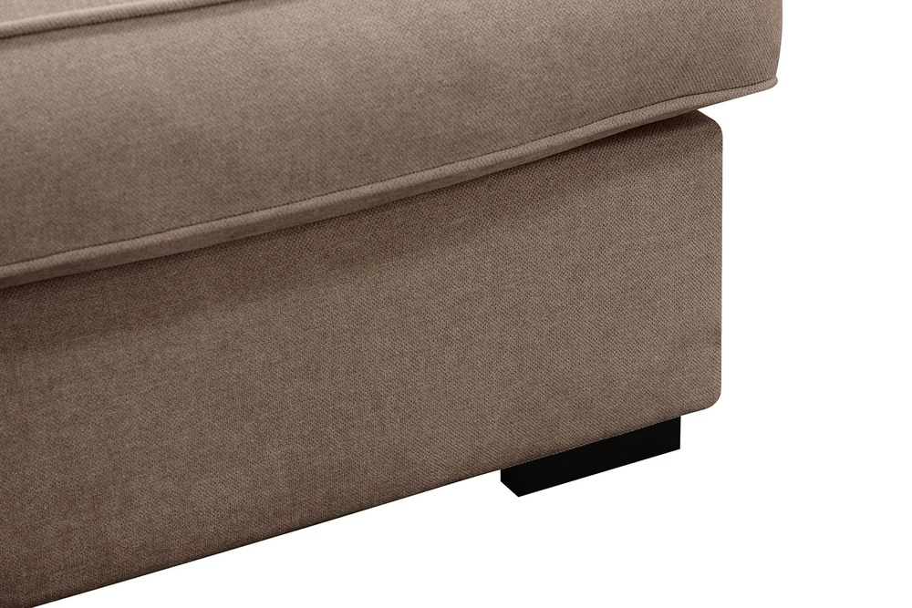 Rossita Lyx 5-seters venstrevendt U-formet ekstra dyp sofa med divan og sjeselong i stoff v:3151337