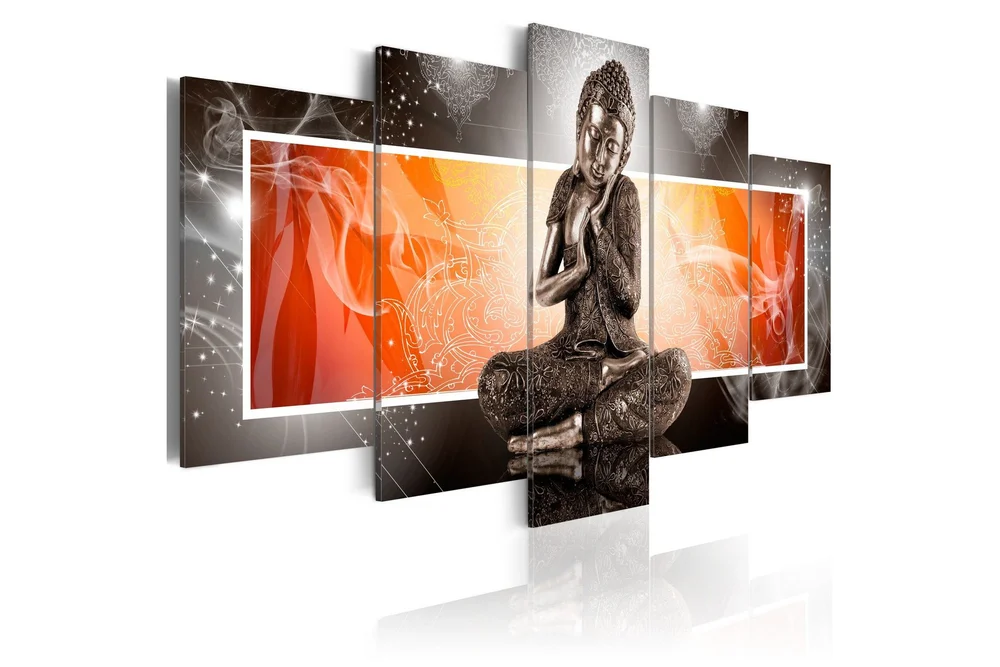 Bilde Buddha And Ornaments 200x100 v:9643313