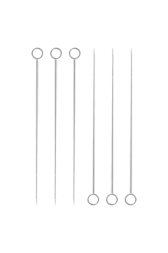 Cocktailpinner Carita 6-pk – Sølv – Kjøkken & husholdning | m v:1315683 Cocktailpinner Carita 6-pk – Sølv – Kjøkken & husholdning | m v:1315683