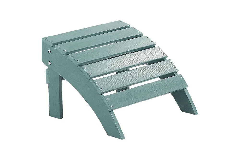 Fotstöd Beliani Adirondack Blå Turquoise v:2138402