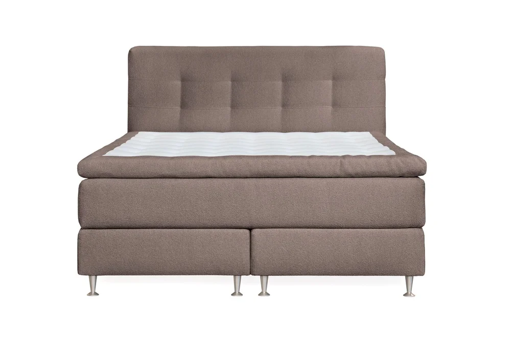 Oslo Lyx Sengpakke Kontinentalseng 160x200 cm Knappet Sengegavl v:4533043