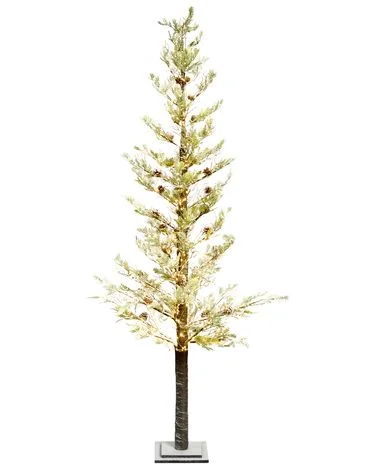 Utendørsdekorasjon LED GRENIVIK 245 cm Juletre Hvit v:6712579 Utendørsdekorasjon LED GRENIVIK 245 cm Juletre Hvit v:6712579