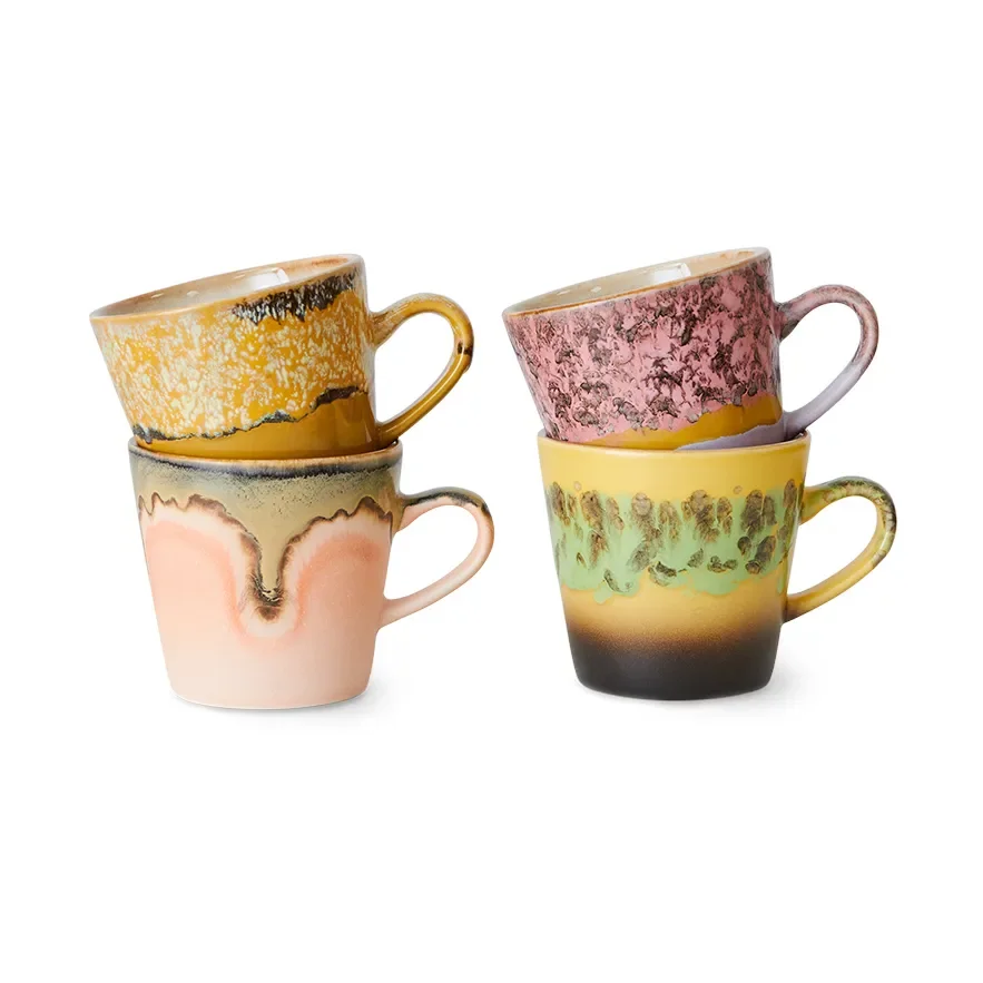 70’s ceramics Americano Krus 4-pakning 26 cl v:5717653 70’s ceramics Americano Krus 4-pakning 26 cl v:5717653