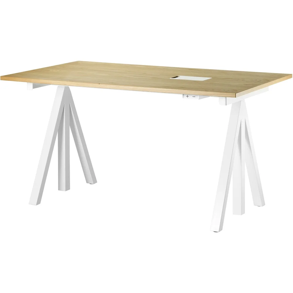 String Works Skrivebordsplate 160 cm, Eik v:7646197