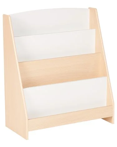 Bokhylle med 4 hyller LILOET 70 cm Lysebrun v:4857993 Bokhylle med 4 hyller LILOET 70 cm Lysebrun v:4857993