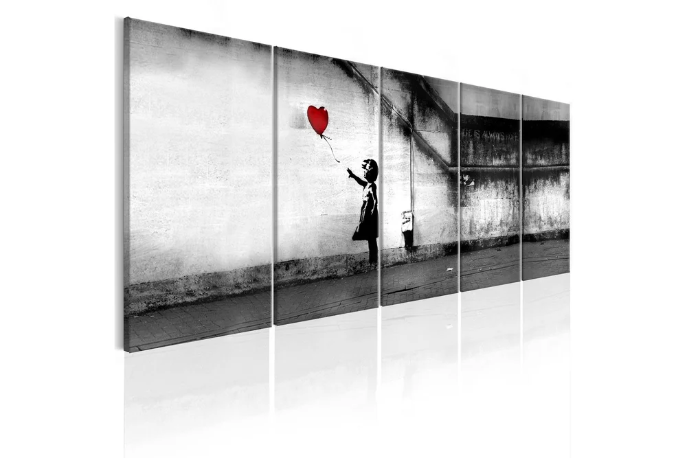 Bilde Banksy Runaway Balloon 225×90 v:1446078 Bilde Banksy Runaway Balloon 225×90 v:1446078