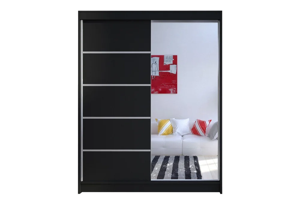 Camino Garderobe 58x150 cm LED-belysning v:3217185
