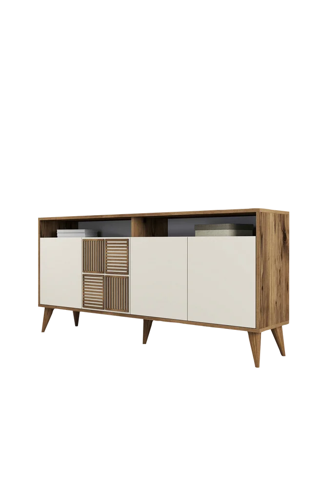 Avlastningsbord Milana 160 cm – Brun m v:1330322