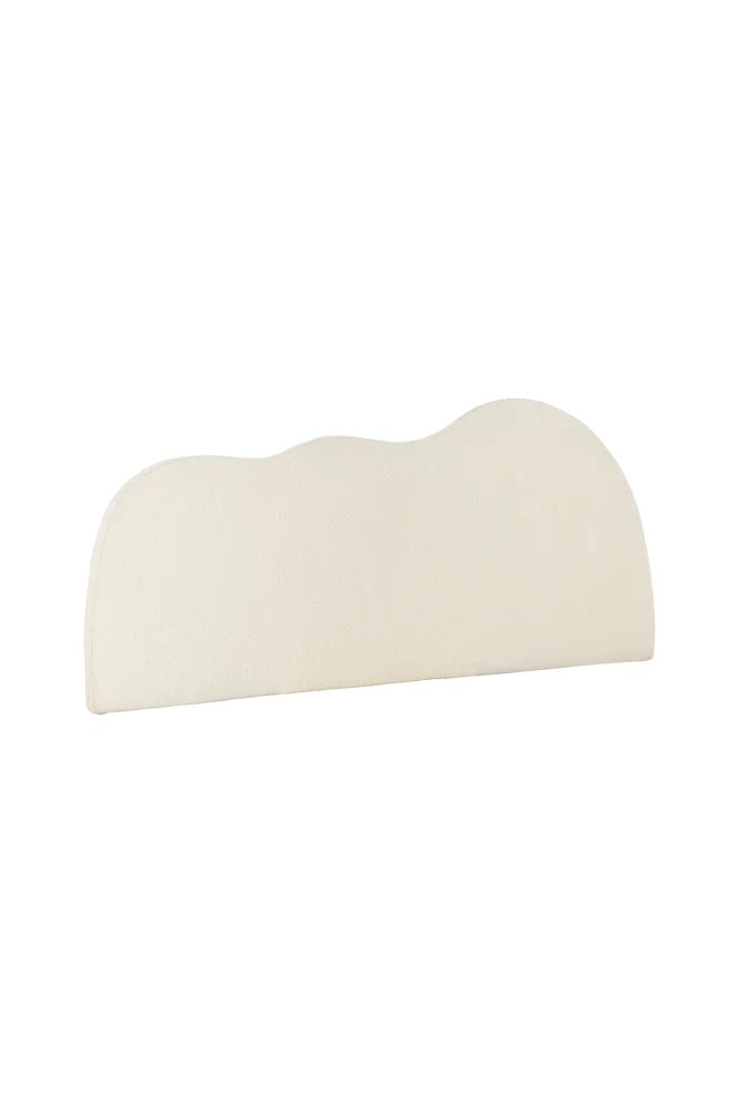 Sengegavl Wave – Hvit m v:4800777 Sengegavl Wave – Hvit m v:4800777