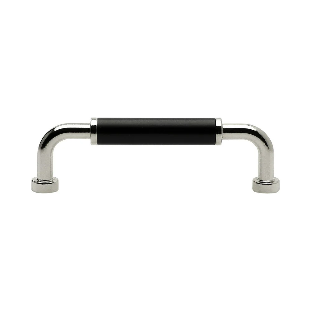 Brohult M Handle CC 96 mm, Nickel Plated/Black v:673720 Brohult M Handle CC 96 mm, Nickel Plated/Black v:673720