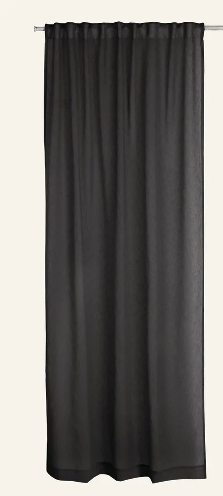 Gardin mørk grå – 140×240 cm v:2962515 Gardin mørk grå – 140×240 cm v:2962515