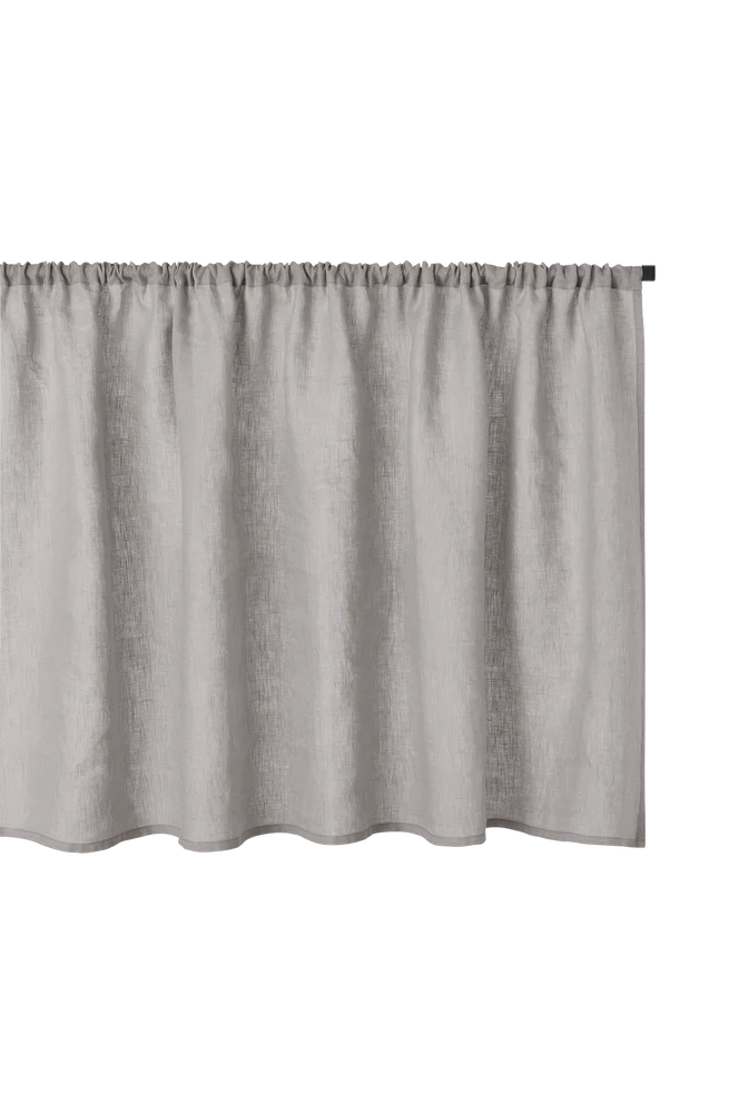 Kafégardin Malva – Grå – Tekstiler | m v:6510601 Kafégardin Malva – Grå – Tekstiler | m v:6510601