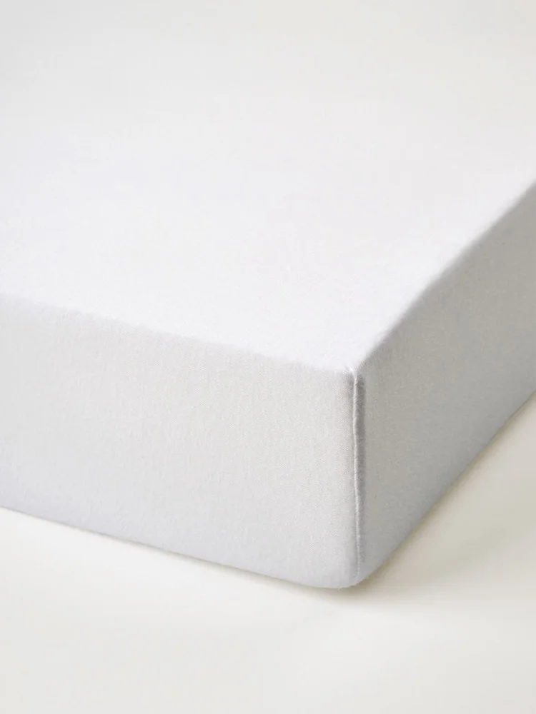 Stretchlaken hvit – 215×200 cm v:3434905