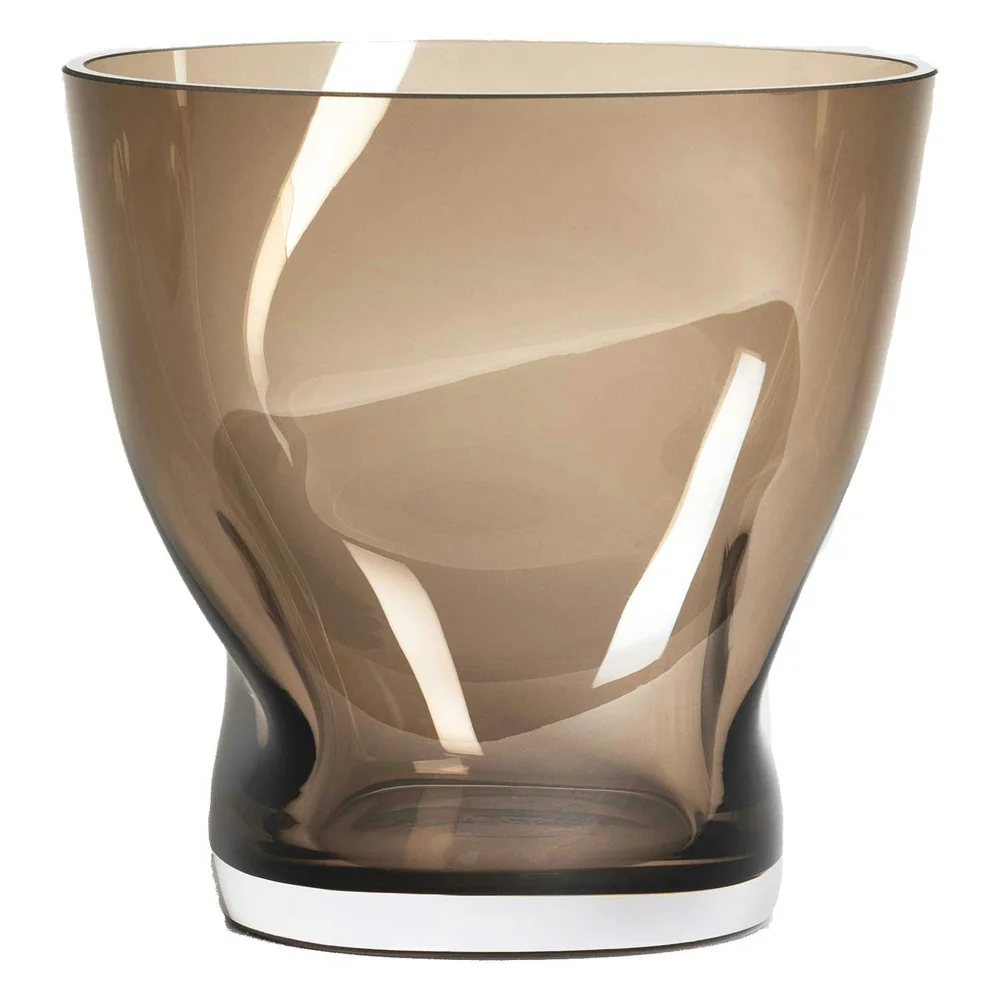 Squeeze Tulipanvase 18 cm, Røykbrun v:8687232 Squeeze Tulipanvase 18 cm, Røykbrun v:8687232