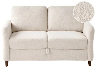 Sofa 2-seters MARE Bouclé Beige v:5514189