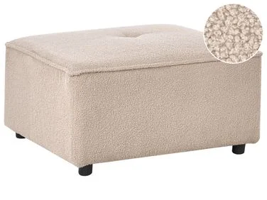 Fotskammel AXEBO Bouclé Beige v:2722851 Fotskammel AXEBO Bouclé Beige v:2722851