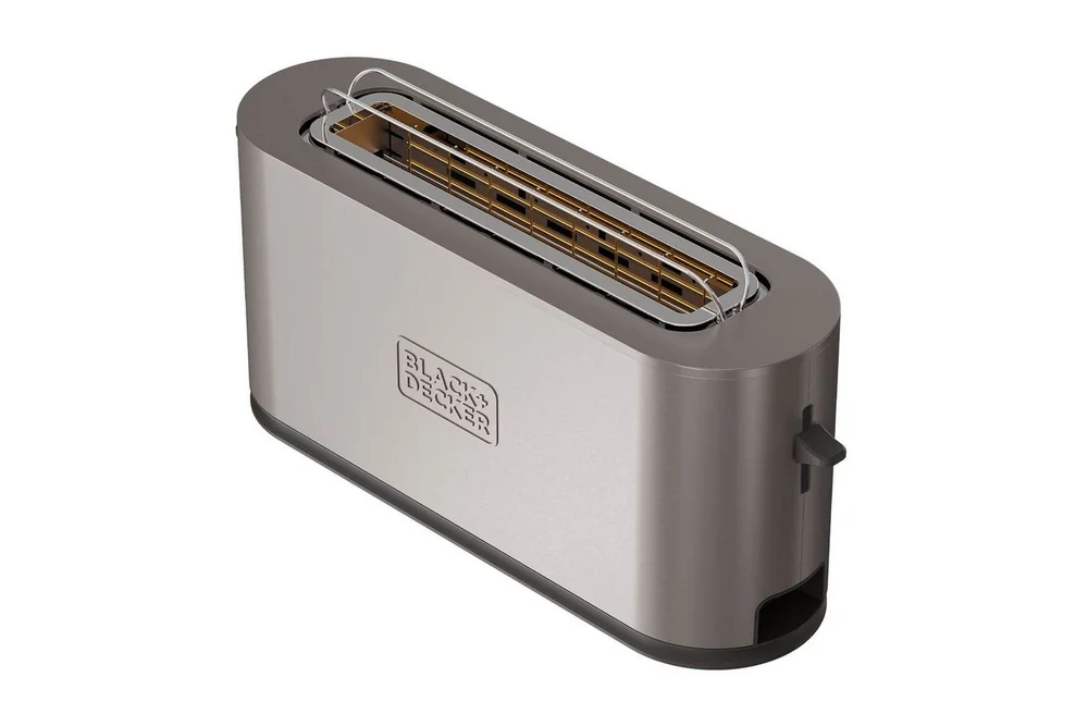Brødrister Black+Decker 1 rom Rustfritt Stål v:8724536