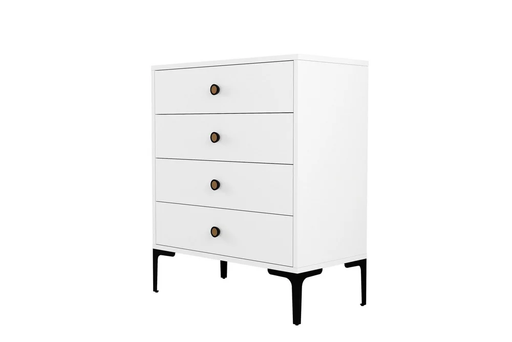 Ameias Kommode 76×90,7 cm Hvit v:3581815