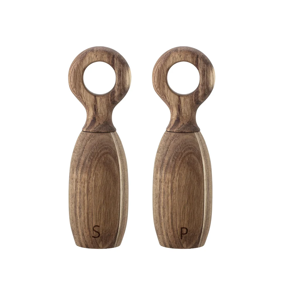 Bloomingville salt- og pepperkvern tre v:4855082 Bloomingville salt- og pepperkvern tre v:4855082