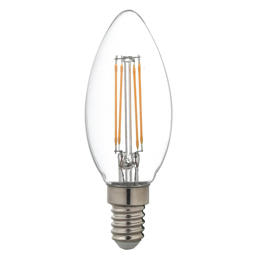 Filament LED Candle light C35 4,5W E14 470lm v:4926982