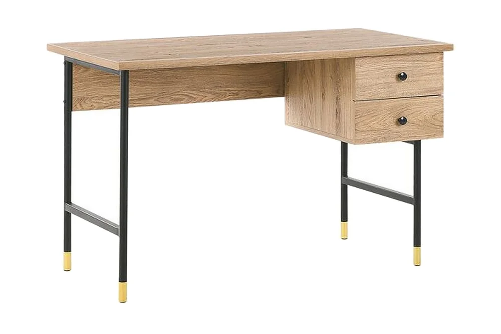Assaria Skrivebord 120 cm med Oppbevaring 2 Skuffer v:9045022 Assaria Skrivebord 120 cm med Oppbevaring 2 Skuffer v:9045022