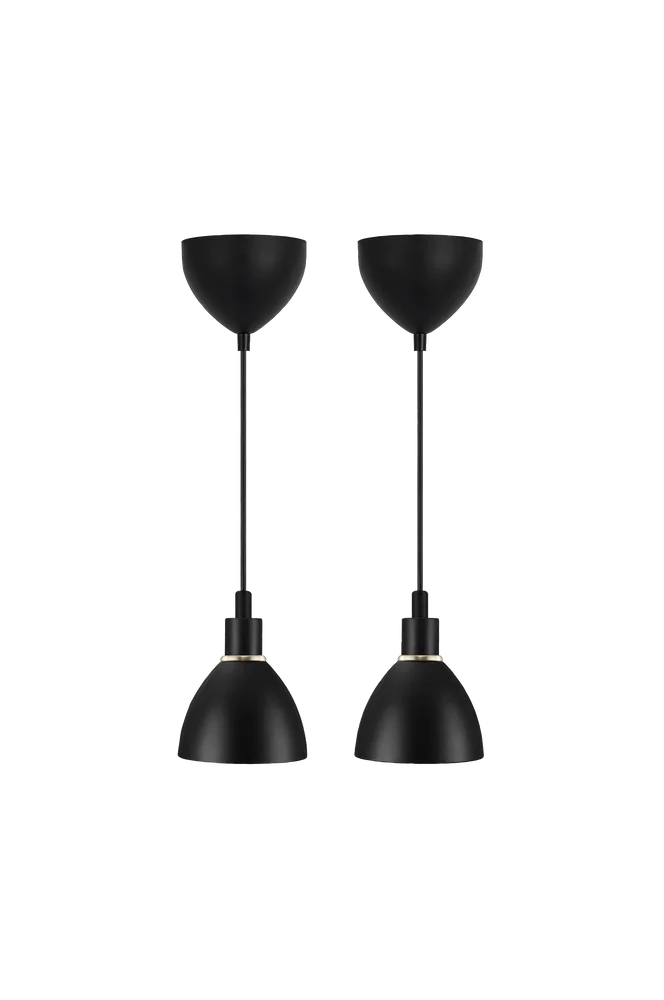 Pendellampe Ray 2-Kit - Svart - Belysning | m v:7563643