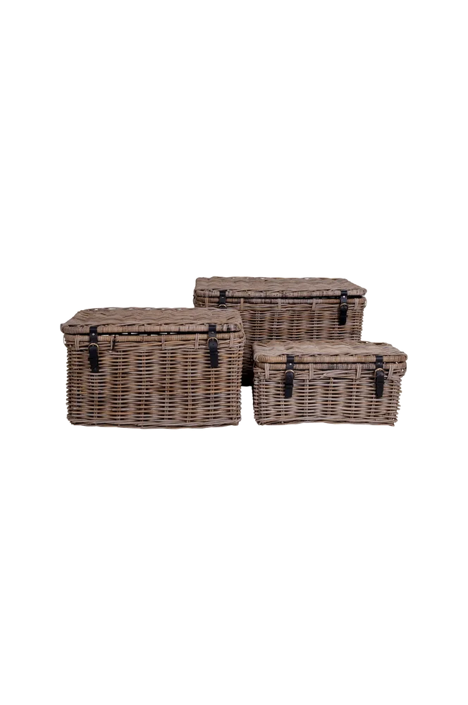 Oppbevaringskurver Arlington, 3-pk – Brun m v:6949795 Oppbevaringskurver Arlington, 3-pk – Brun m v:6949795