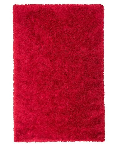 Shaggy gulvteppe CIDE Rød 140 x 200 cm v:2735135 Shaggy gulvteppe CIDE Rød 140 x 200 cm v:2735135