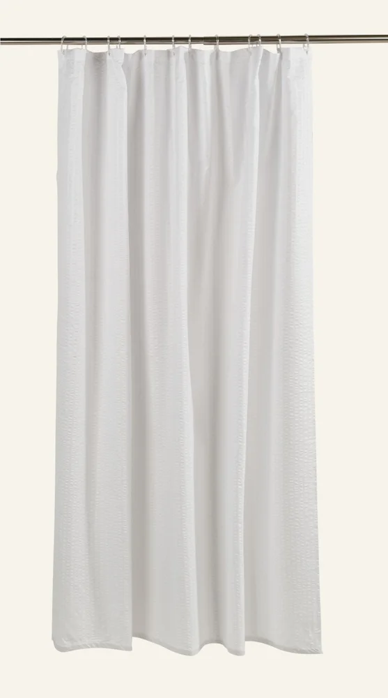 Dusjforheng hvit – 180×200 cm v:7349446