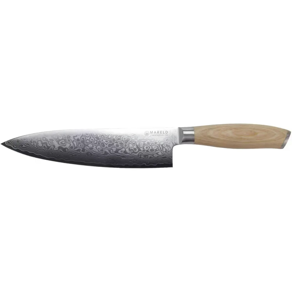 Akio Kokkekniv 21 cm, Lyst Tre v:2345645 Akio Kokkekniv 21 cm, Lyst Tre v:2345645