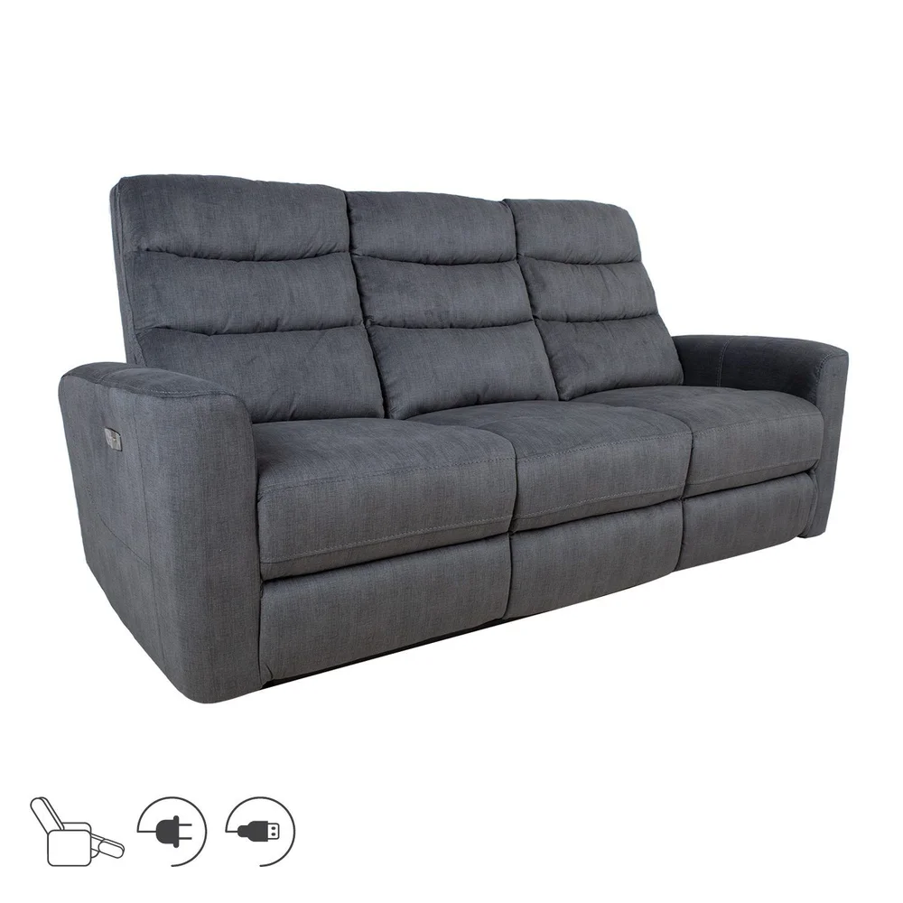 Reclinersofa Darvi 3-seter med elektrisk mekanisme v:4881756 Reclinersofa Darvi 3-seter med elektrisk mekanisme v:4881756