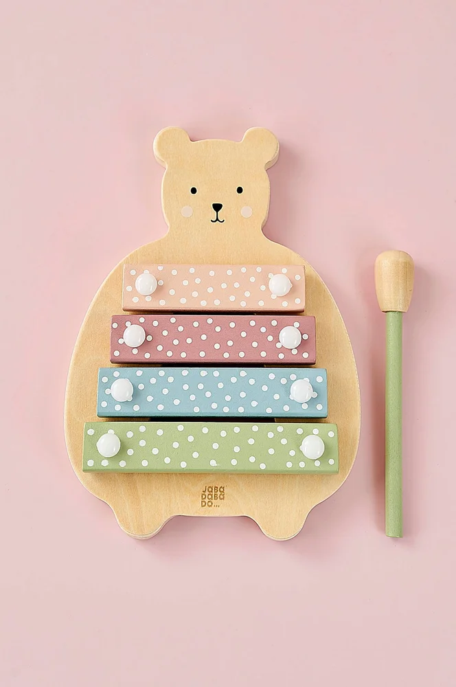 Xylofon Teddy - Flerfarget - Barnerom | m v:9897201