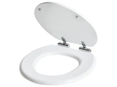 Toalettsete MAZARUNI Soft Close MDF Hvit v:905308 Toalettsete MAZARUNI Soft Close MDF Hvit v:905308