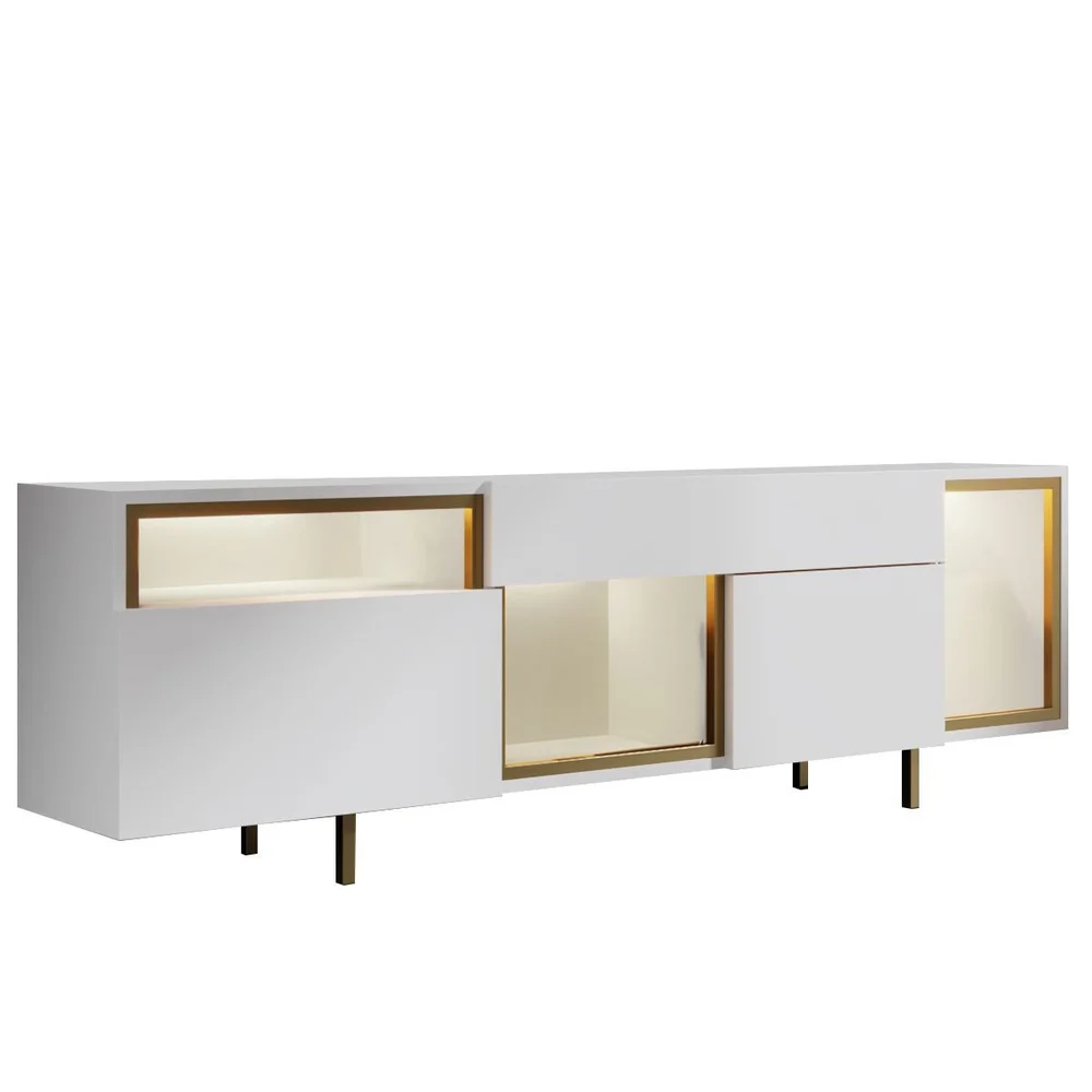 Denvar TV-benk 180x55x32 cm v:3318233