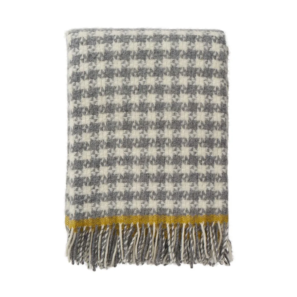 Dogtooth ullpledd 130×200 cm v:4922579 Dogtooth ullpledd 130×200 cm v:4922579