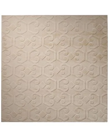 Teppe GANNETT Beige 160 x 160 cm v:6399663 Teppe GANNETT Beige 160 x 160 cm v:6399663