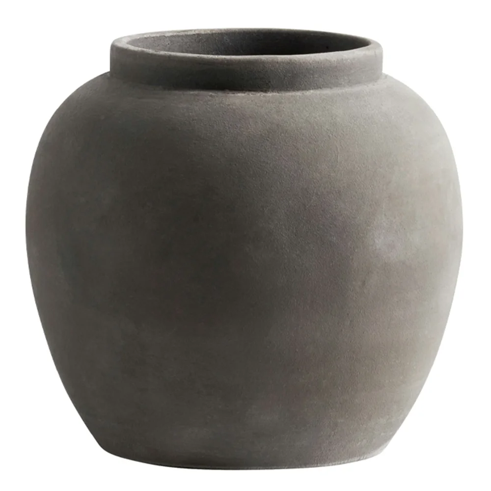 Jar Vase Krukke 24 cm, Smoke v:300411 Jar Vase Krukke 24 cm, Smoke v:300411
