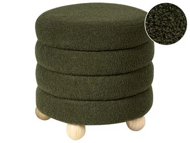 Puff CHILLY Bouclé Grønn v:9819084 Puff CHILLY Bouclé Grønn v:9819084