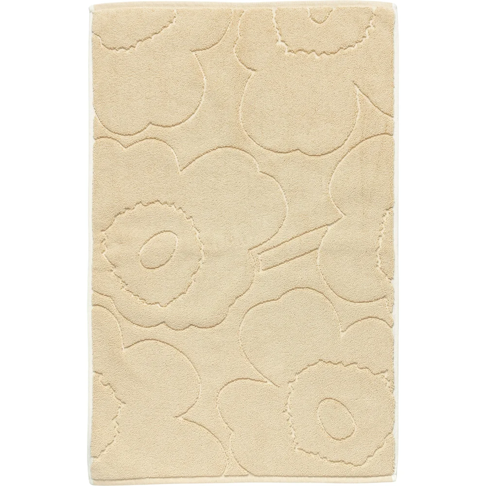 Piirto Unikko Badematte 50×80 cm, Straw / Off-white v:8960723 Piirto Unikko Badematte 50×80 cm, Straw / Off-white v:8960723