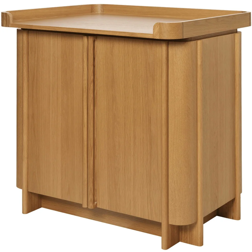 Tilu Kommode 90x103 cm, Natural Oak v:4245507