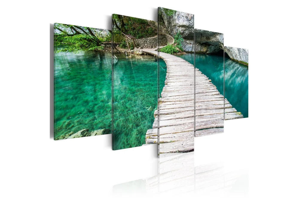 Bilde Turquoise Lake 100x50 v:7898134