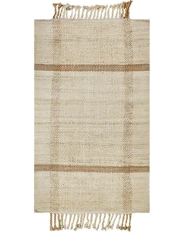 Teppe YELMEZ Beige 80 x 150 cm Jute v:3987363 Teppe YELMEZ Beige 80 x 150 cm Jute v:3987363