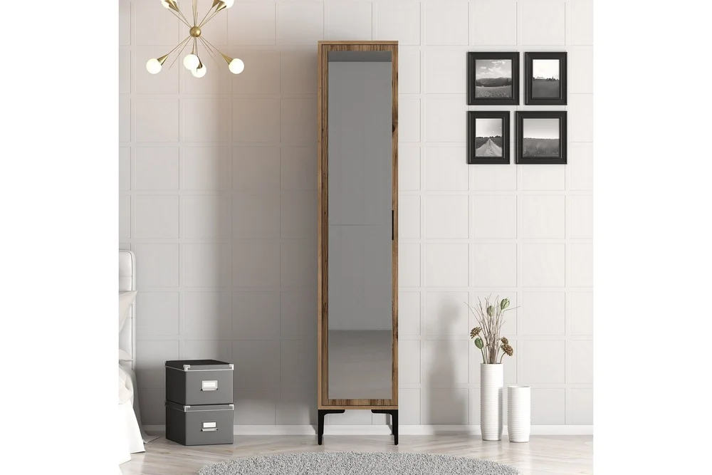 Kumsal Garderobe med Speil v:4874070