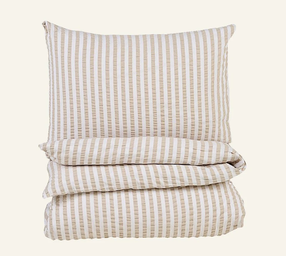 Krepp sengesett sand – 140×200 cm v:1622293 Krepp sengesett sand – 140×200 cm v:1622293