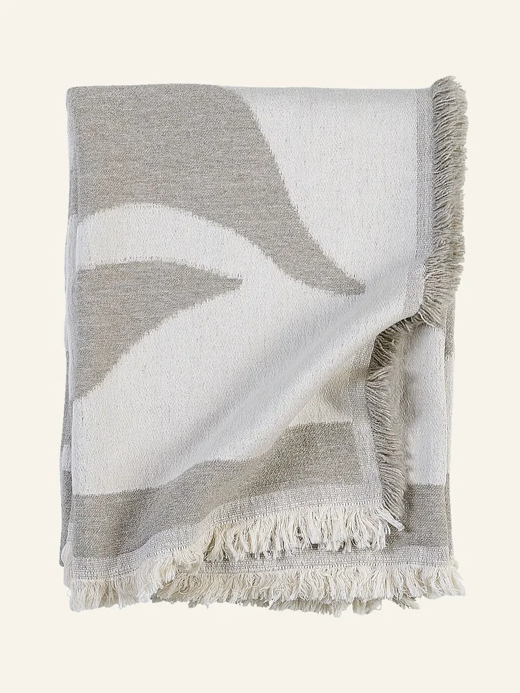 Pledd beige – 130×170 cm v:1860536 Pledd beige – 130×170 cm v:1860536