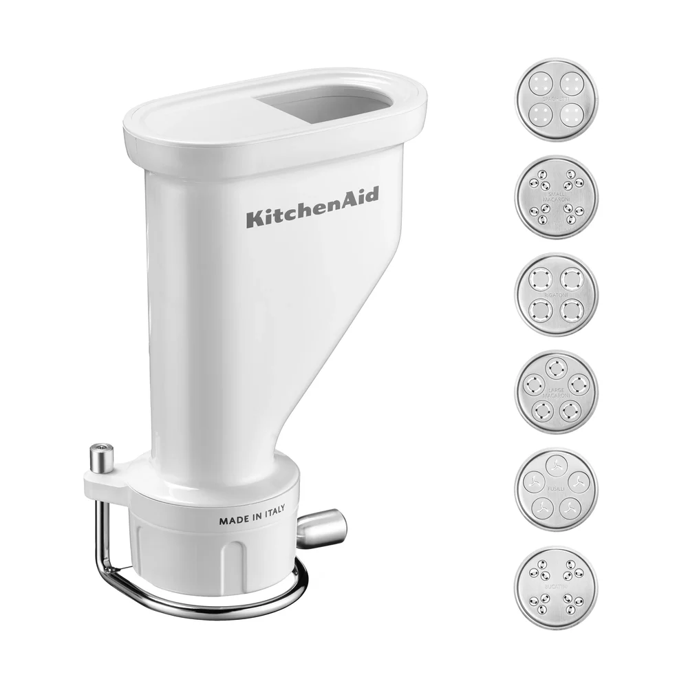 KitchenAid pastapresse med 6 former til kjøkkenmaskin v:2621216 KitchenAid pastapresse med 6 former til kjøkkenmaskin v:2621216