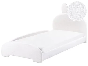 Barneseng Kanin Bouclé PERROS 90 x 200 cm Off white v:4171712 Barneseng Kanin Bouclé PERROS 90 x 200 cm Off white v:4171712
